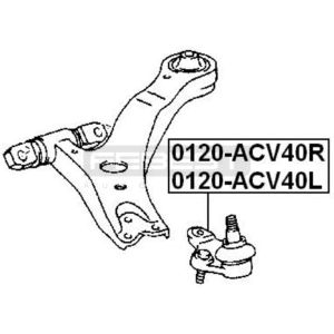 MU?ON IZQUIERDO CAMRY 2007-2009