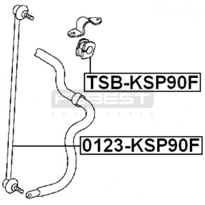 LAPIZ BARRA ESTABILIZADORA YARIS 2006-2009