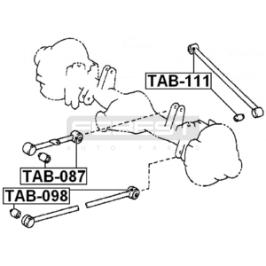 BUJE BARRA CORTA TRASERA AUTANA MACHITO