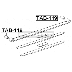 BUJE DELANTERO BALLESTA HILUX 2006-2015