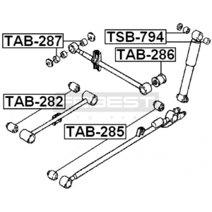 BUJE BARRA PANHARD NO.2 TERIOS BEGO 2008-2014