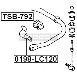 BUJE BARRA ESTABILIZADORA TRASERA 4RUNNER 2003-2005